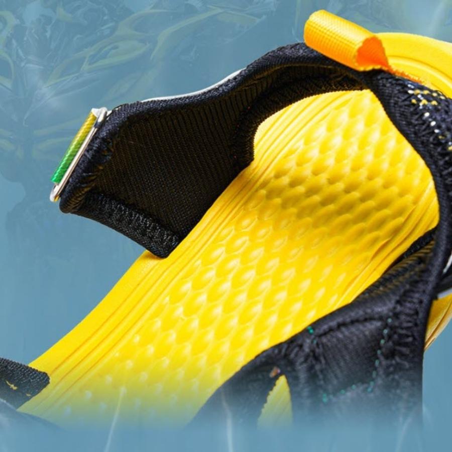 Sandal bé trai Robot chiến binh màu vàng năng động và cá tính cho trẻ em 4 - 12 tuổi đế siêu nhẹ chống trơn cao cấp ST62
