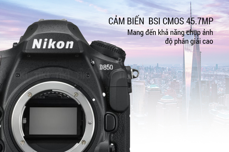 Máy Ảnh Nikon D850 BODY