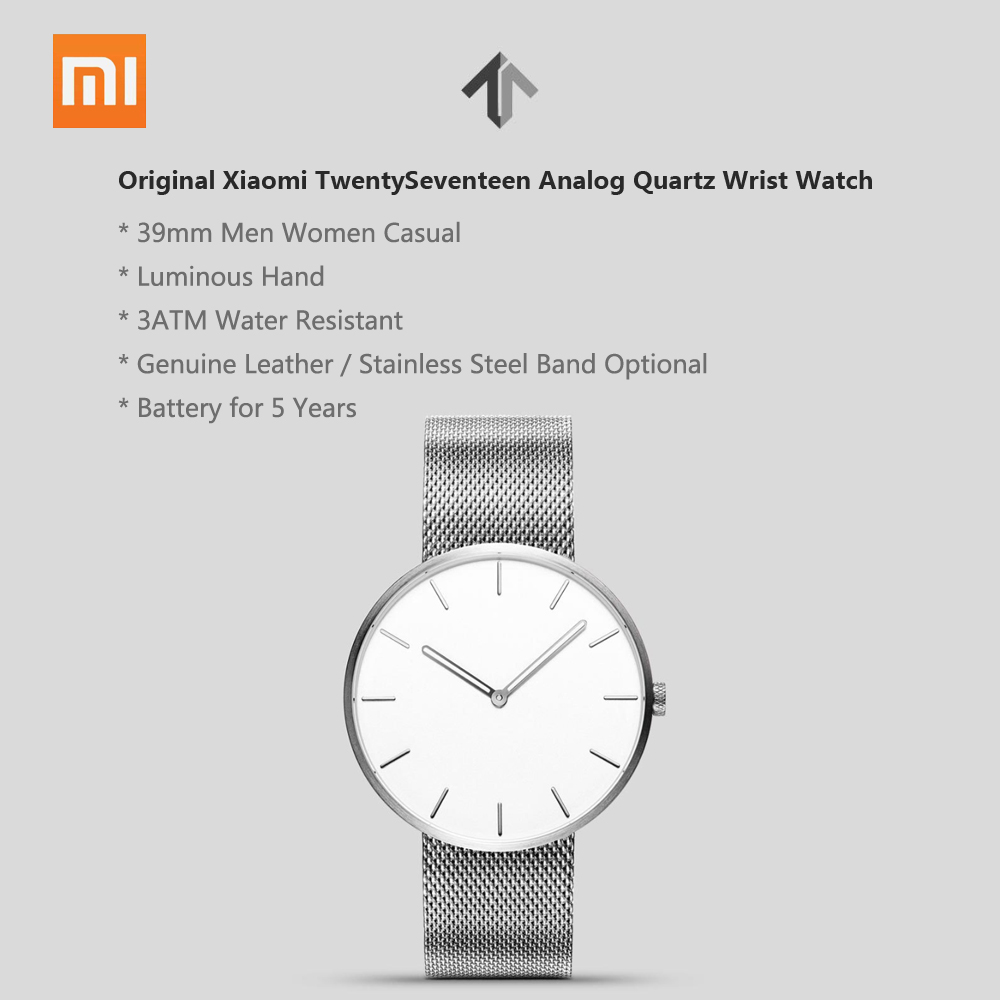 Đồng Hồ Đeo Tay Nam Chống Nước Xiaomi TwentySeventeen (3ATM) (39mm) Đồng Hồ Đeo Tay Nam Chống Nước Xiaomi TwentySeventeen (3ATM) (39mm)