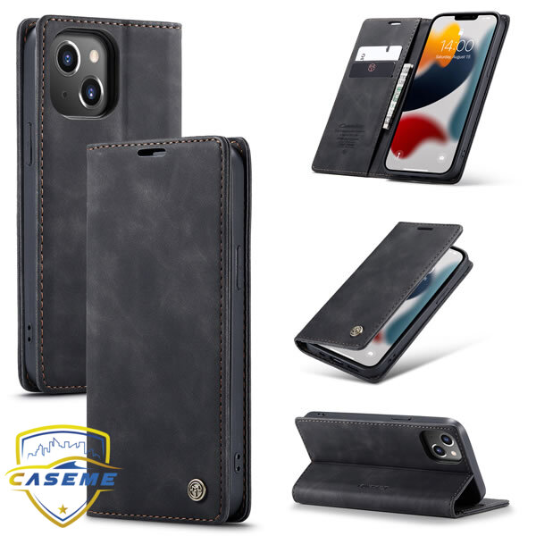 Bao da cao cấp dạng ví dành cho iPhone 13 hàng chính hãng Caseme