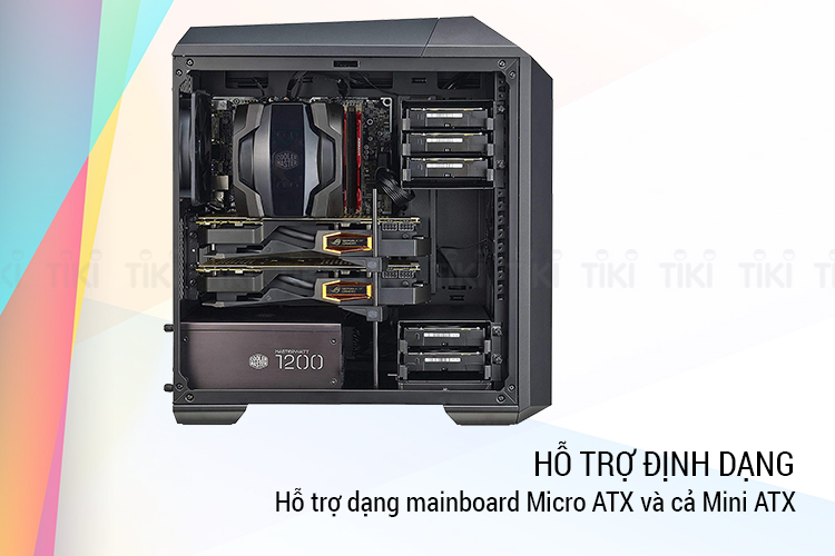 Vỏ case Cooler Master Mastercase PRO 3 - Hàng Chính Hãng