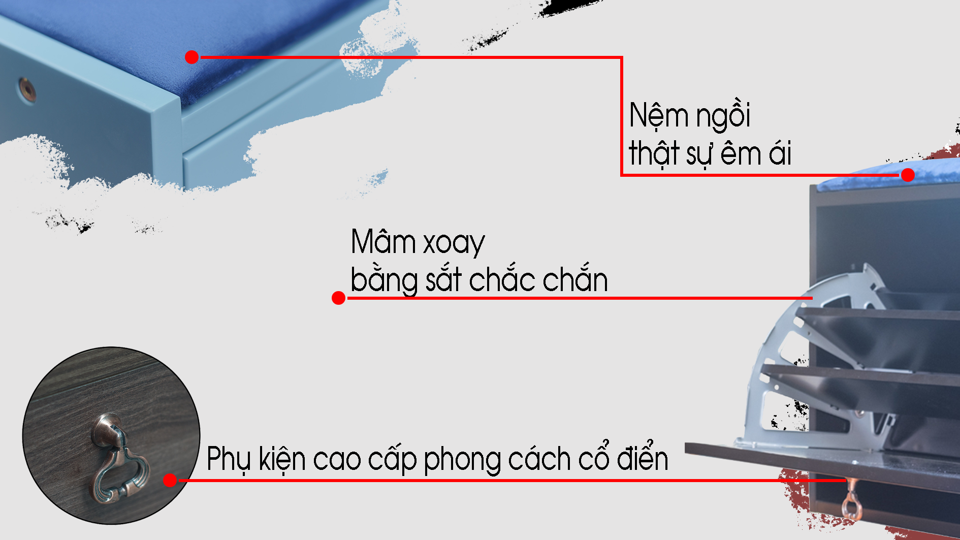 Kệ giày thông minh PTC BL001