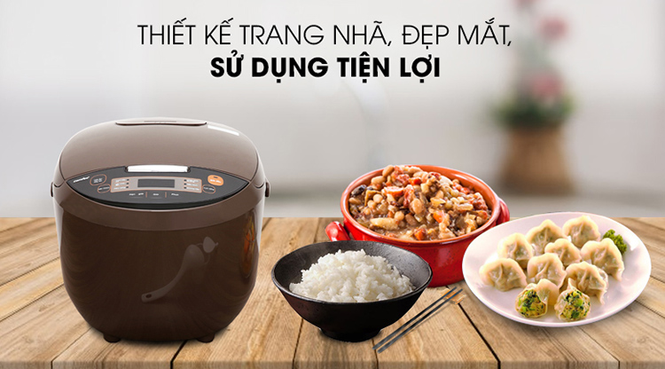 Nồi Cơm Điện Tử Comfee 1.8 lít CR-FD1820B - Hàng Chính Hãng