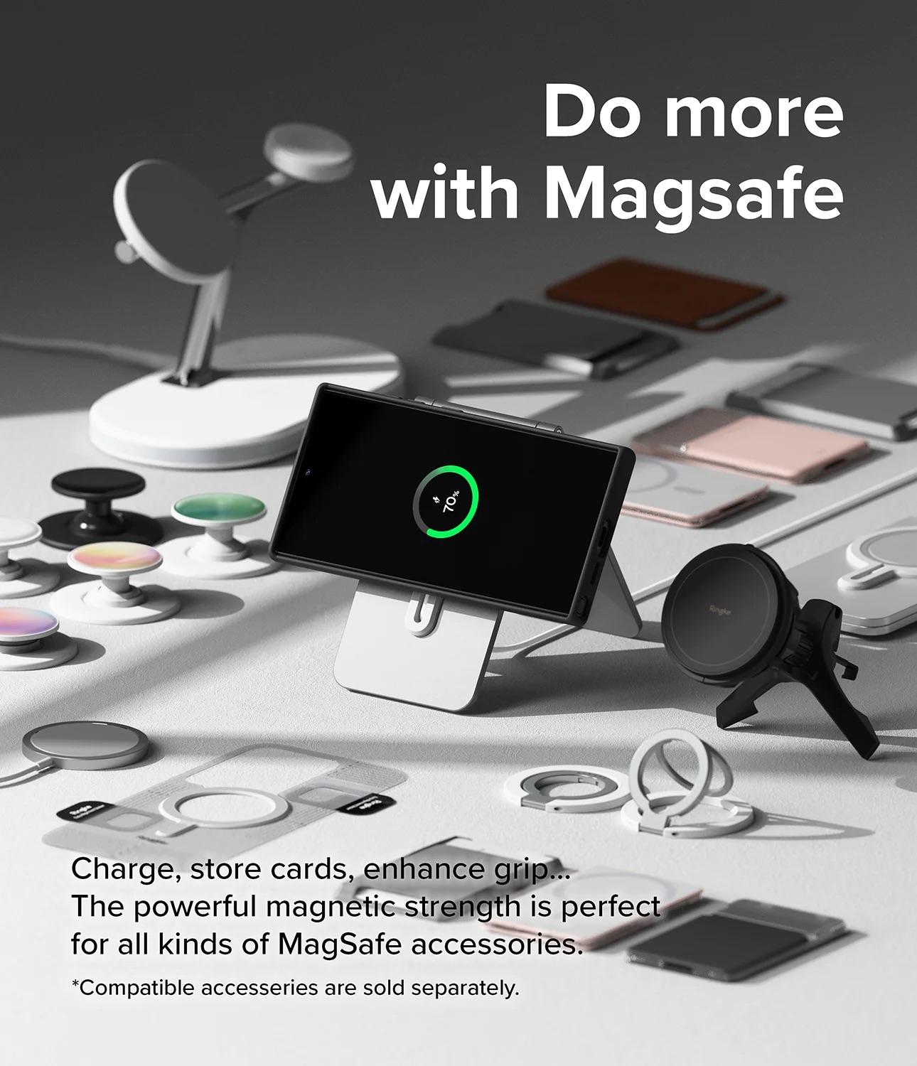 Ốp lưng cho Samsung Galaxy S24 Ultra/S24 RINGKE Silicone Magnetic - Hàng Chính Hãng