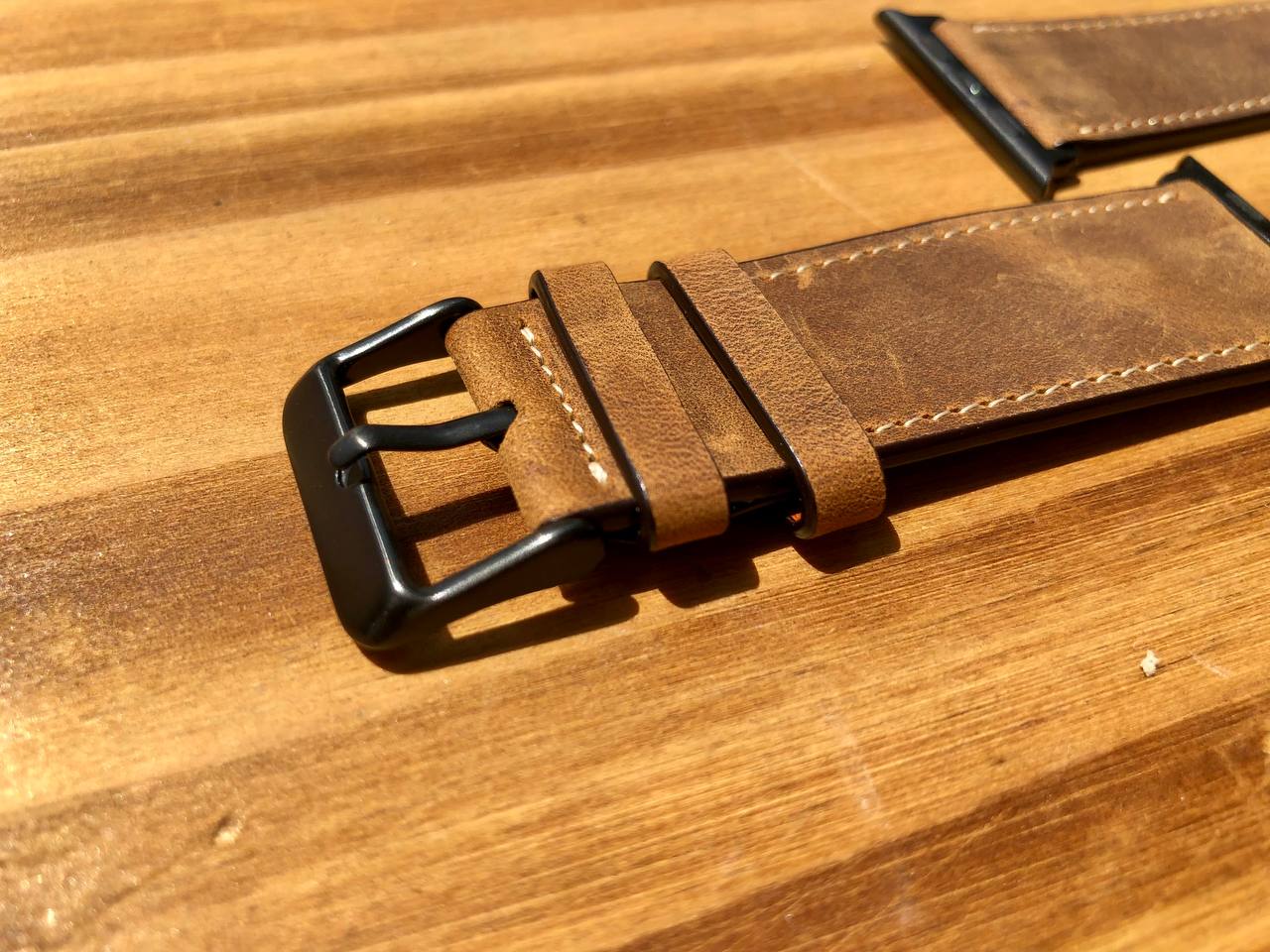 Dây Da Đồng Hồ HANNSON LEATHER Dành Cho Apple Watch, Nhiều Màu, Đủ Size - Hàng Chính Hãng