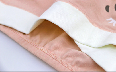 Sét 4 quần lót/chíp bầu Azuno Az1003 cạp chéo Cotton họa tiết không đường may
