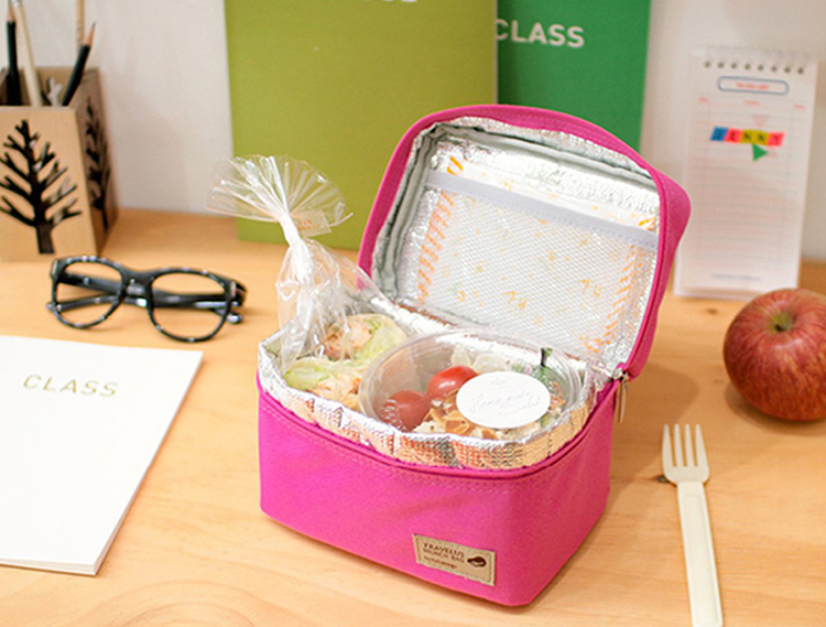 Picnic Storage Bag Lunch Box Practica Aluminum Foil Polyester Fiber Outdoors Insulated