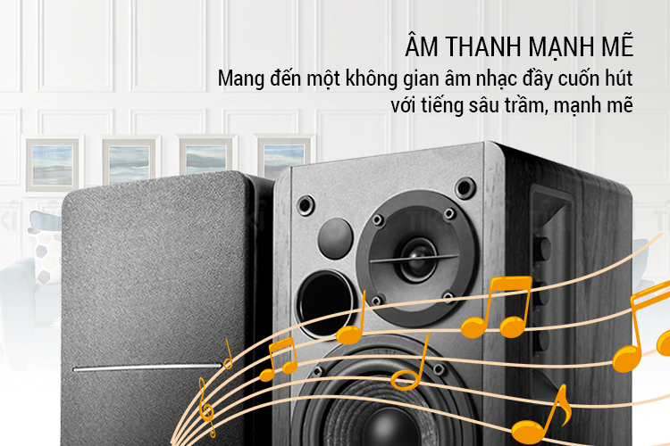 Loa Bluetooth Bookself Edifier Studio R1280DB 2.0 42W - Hàng Chính Hãng