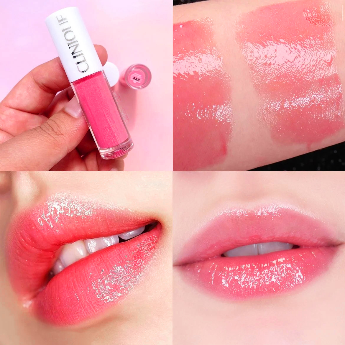 Mua Son Môi Cao Cấp Clinique Pop Splash Lip Gloss + Hydration Rosewater Pop 1.5ml