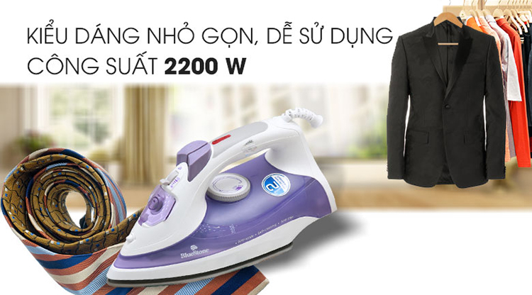 Bàn Ủi Hơi Nước BLUESTONE SIB-3821  - Hàng chính hãng