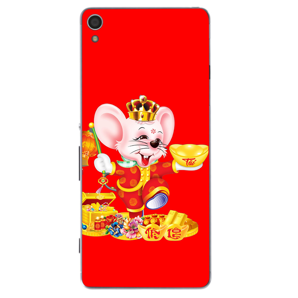 Ốp điện thoại dành cho máy Sony Xperia XA1 - Chuột chúc tết mã 11 MS CCTM11