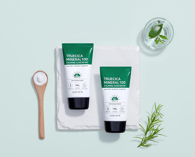 Kem Chống Nắng Some By Mi Trucica Mineral 100 Calming Suncream SPF50+/PA+++ 50ml