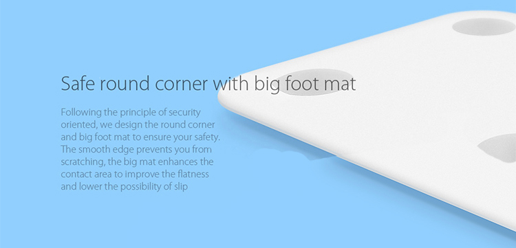 Official Global Version XIAOMI MI Smart Body Fat Scale Weight Scale Support Bluetooth 4.0 Intelligent APP Control BMI Data Analysis