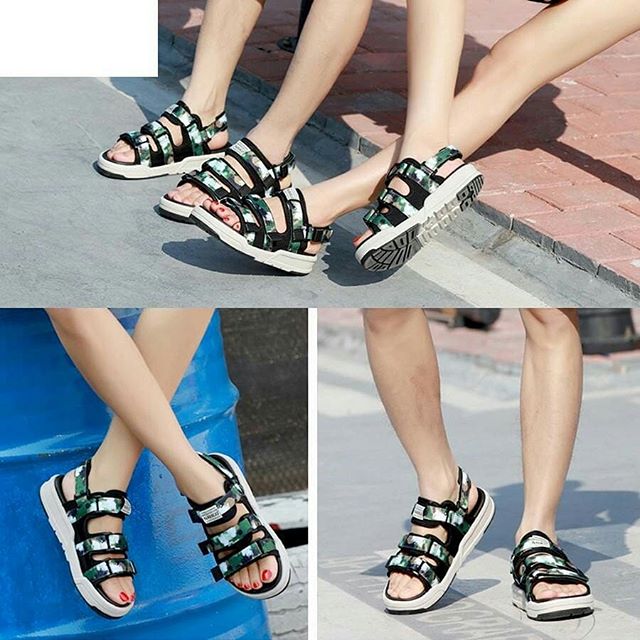 Giày Sandal Nam Vento NV1001 - Xanh Rêu