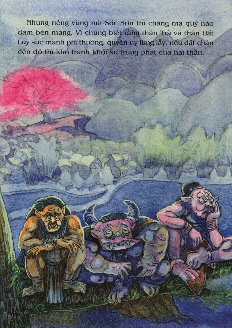 Tranh Truyện Dân Gian Việt Nam: Sự Tích Hoa Đào, Hoa Mai