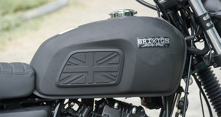 Xe Mô Tô Brixton Café Racer BX150R - Bạc