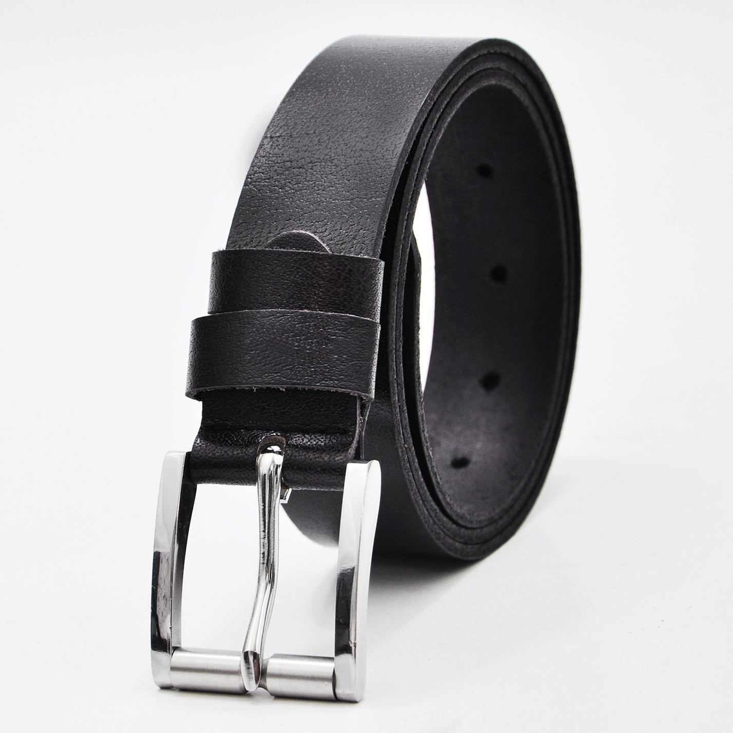 Thắt lưng nam da bò AT Leather Khóa Kim inox cao cấp