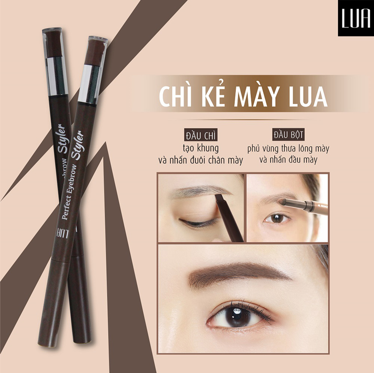 Chì Kẻ Mày Ngang Lua Perfect Eyebrow Styler