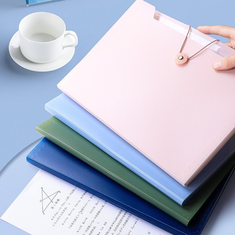 File đựng tài liệu A4 / Túi tài liệu A4 4-8-12 ngăn phân trang – lưu trữ tài liệu