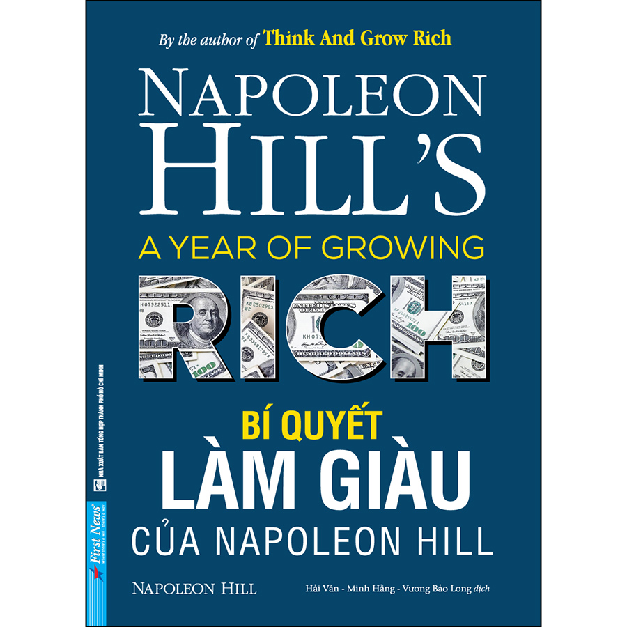 Sách Bí Quyết Làm Giàu Của NapoLeon Hill Tái Bản 2016