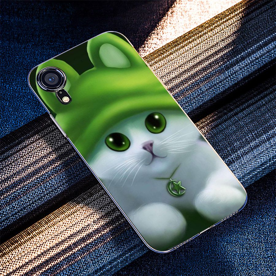 Ốp lưng cứng viền dẻo dành cho điện thoại iPhone XR - dễ thương muốn xỉu MS CUTE023