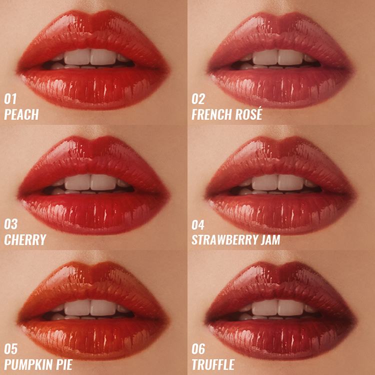 Bộ 2 Son Tint Loulou Glow Party Gồm Đỏ Cherry Và Truffle Nâu Đỏ 6g