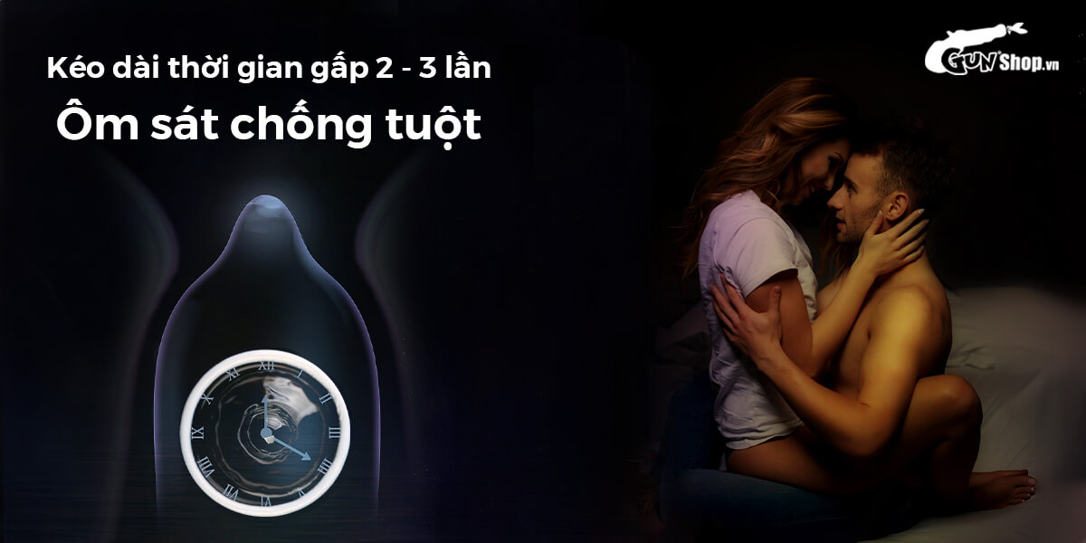 [Hộp 10 cái] Bao cao su Shell Invisible - Siêu mỏng, chống tuột, kéo dài thời gian