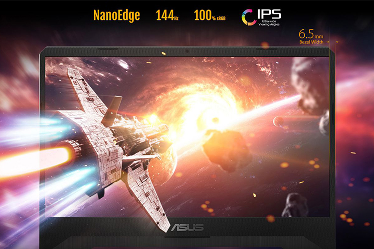 Laptop Asus TUF Gaming FX504GE-EN047T Core i7-8750H/Win10 (15.6 inch) (Black) - Hàng Chính Hãng