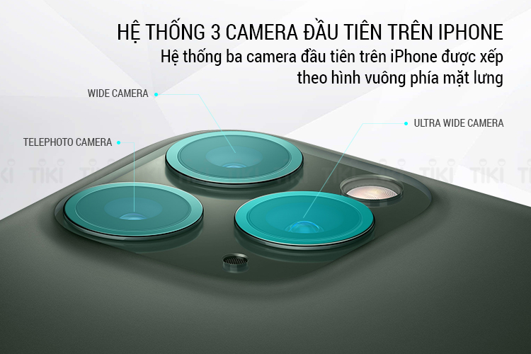 Camera sau điện thoại iPhone 11 Pro