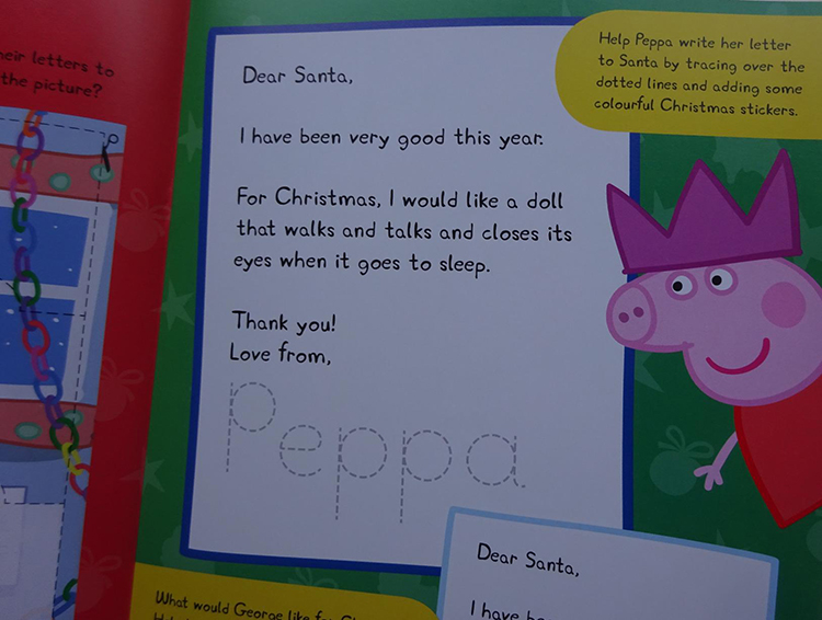 Peppa Pig : Peppa's Christmas Fun Sticker Activity Book