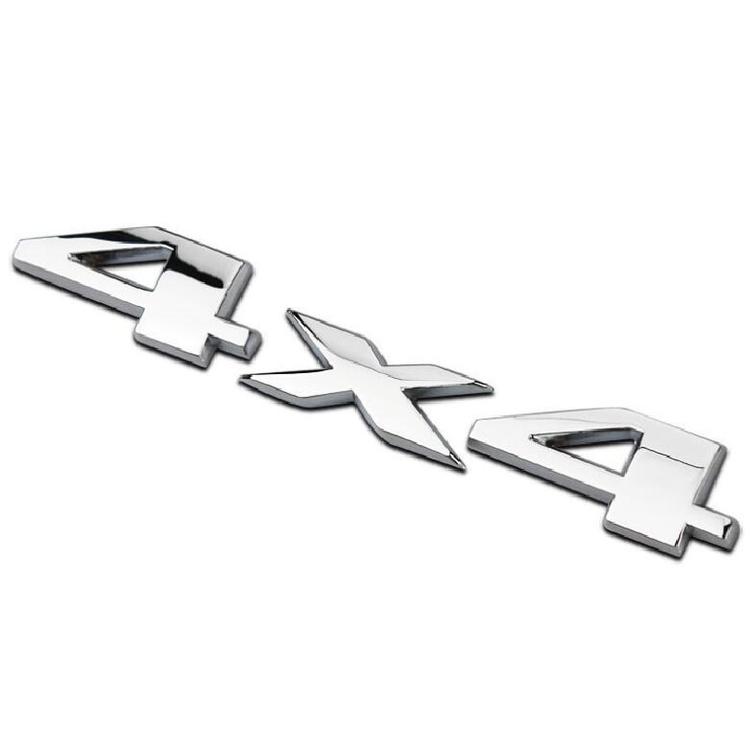 Mua Decal Tem Chữ 4X4 3D INOX Cao Cấp Dán Trang Trí Ô Tô G40407 - Chất ...