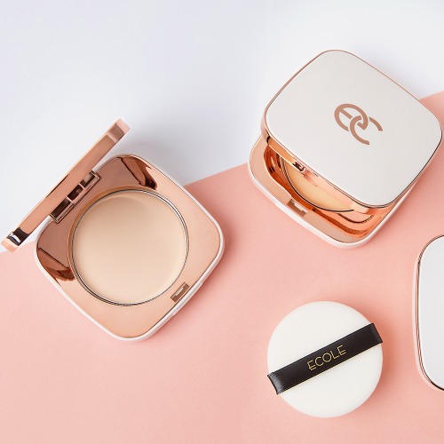 Phấn Phủ Nén Chống Nắng  ECOLE (SPF50+ PA+++) (11g)