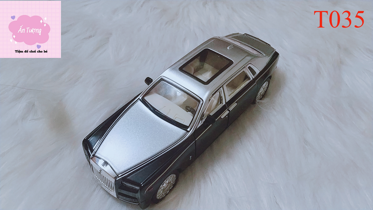 Mô hình xe ô tô Rolls Royce RR Cullinan tỉ lệ 136 Jiaye Model OT050  Cửa  Hàng Mô Hình Autono1vn