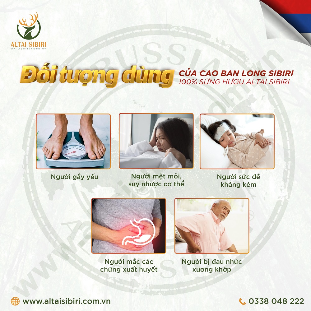 cao ban long sibiri hộp 50g - tái tạo sức khỏe, mạnh gân xương 4