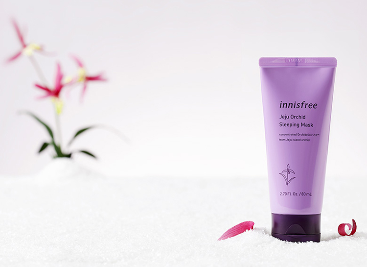Mặt Nạ Ngủ  Ngăn Ngừa Lão Hóa Sớm Từ Hoa Lan Innisfree Jeju Orchid Sleeping Mask 80ml - 131170977