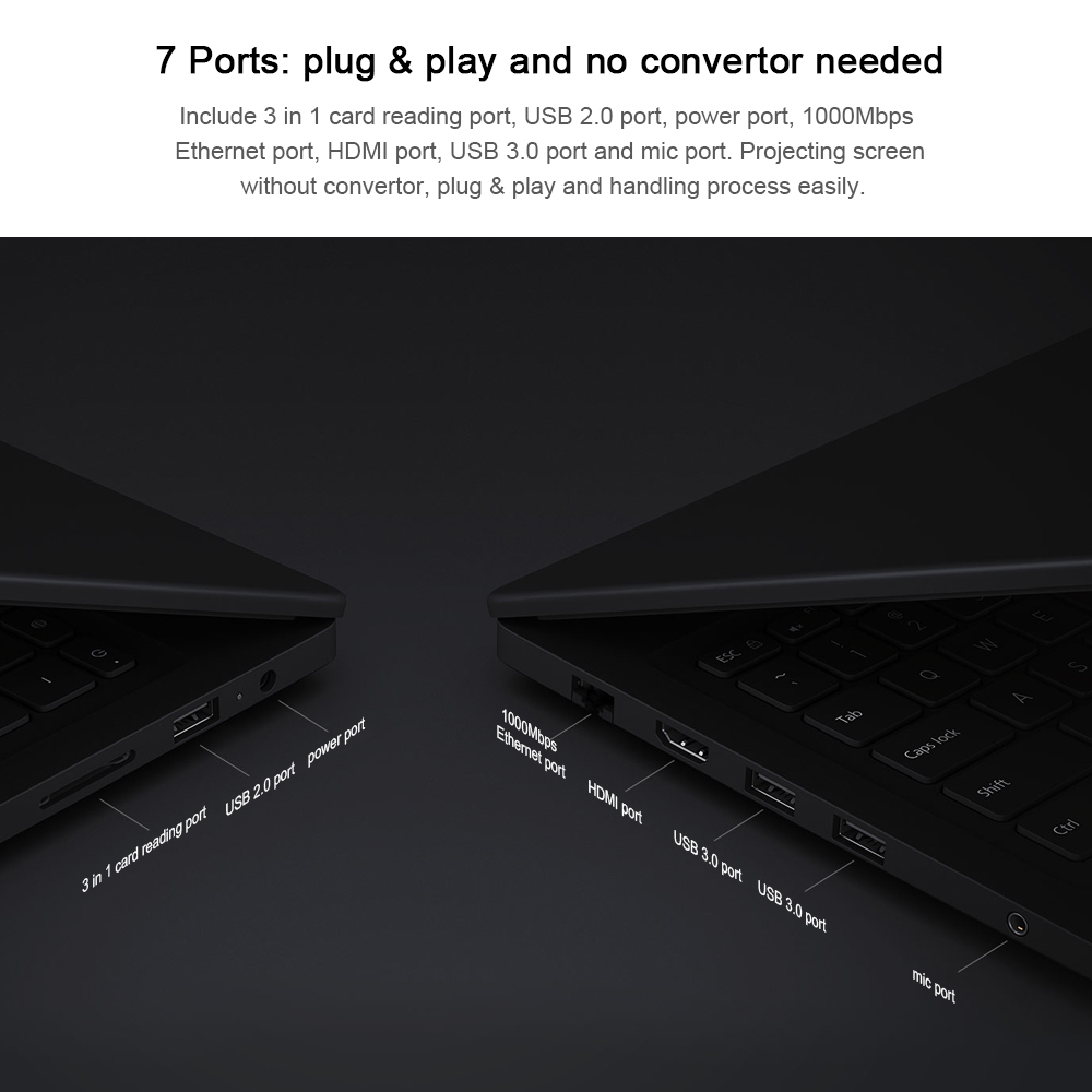 Laptop Xiaomi Mi Notebook Air Intel Core I3-8130U (15.6 Inch) Laptop Xiaomi Mi Notebook Air Intel Core I3-8130U (15.6 Inch)