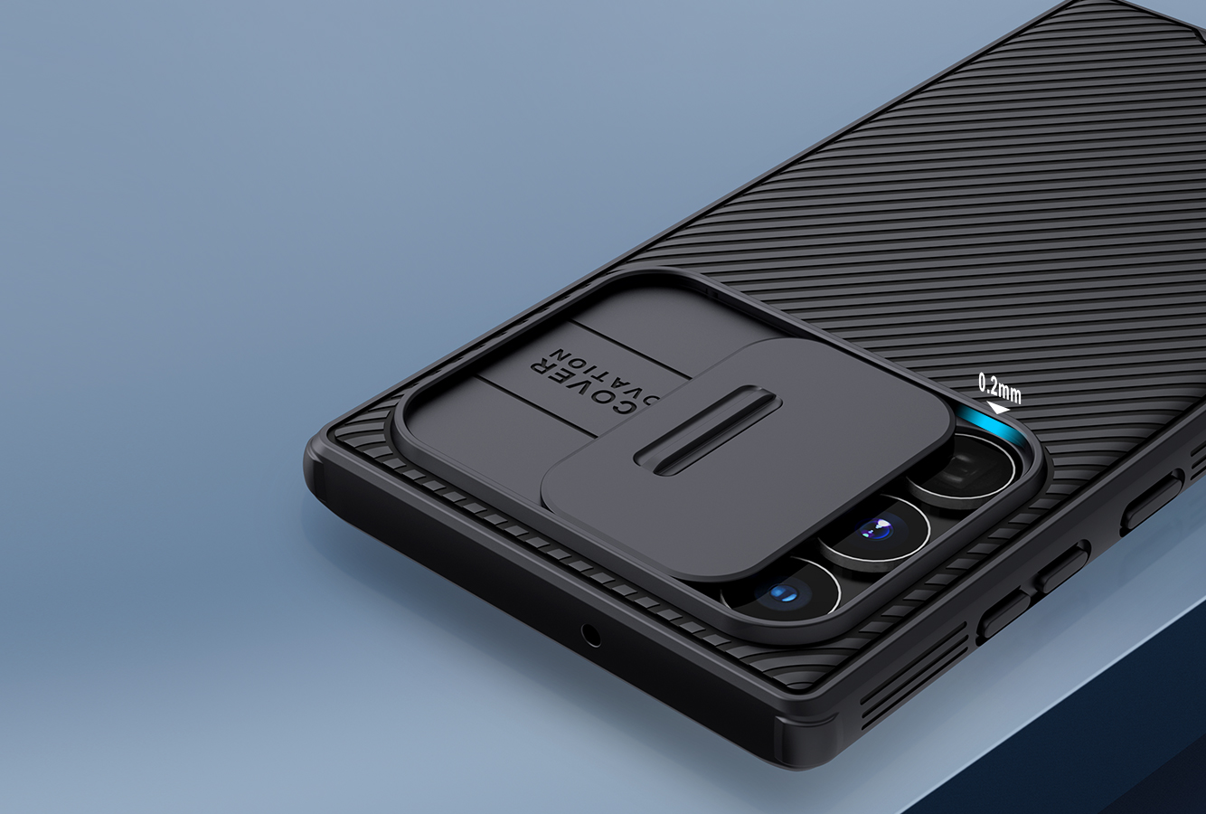 Ốp lưng điện thoại Nillkin dành cho Samsung Galaxy S23 Ultra/ S23+/ S23 Camshield Pro Case - Hàng nhập khẩu