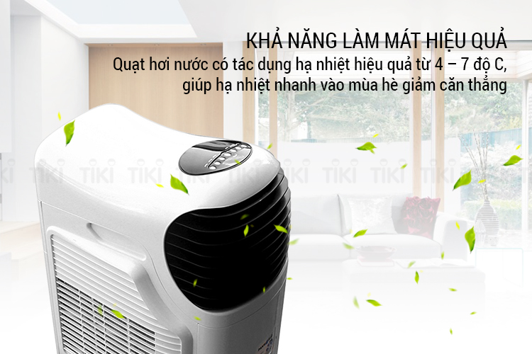 Quạt Hơi Nước PANWORLD PW-5009 - Trắng