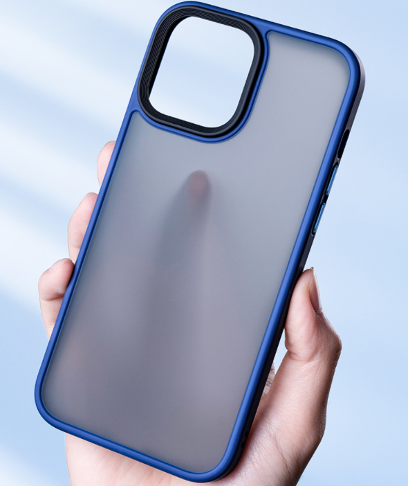 Ốp lưng viền màu lưng nhám trong chống sốc hiệu J-Case dành cho iPhone 11 Pro Max, 12 Pro Max( hàng chính hãng)