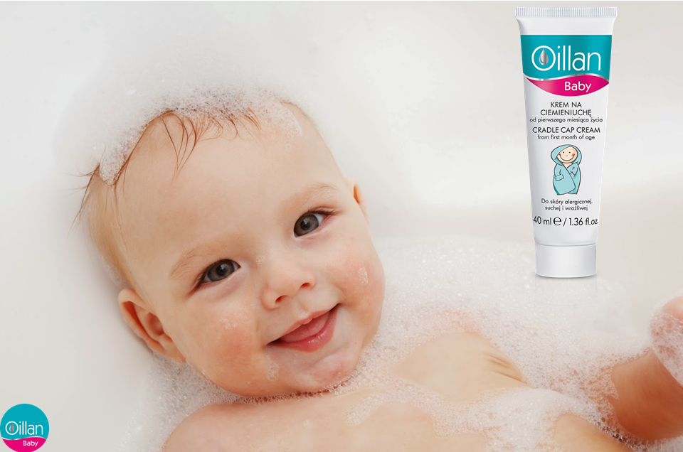 Kem Giảm Và Ngăn Ngừa Chứng "Cứt Trâu" Và Viêm Da Tiết Bã Oillan Baby Cradle Cap Cream 40ml - 4003