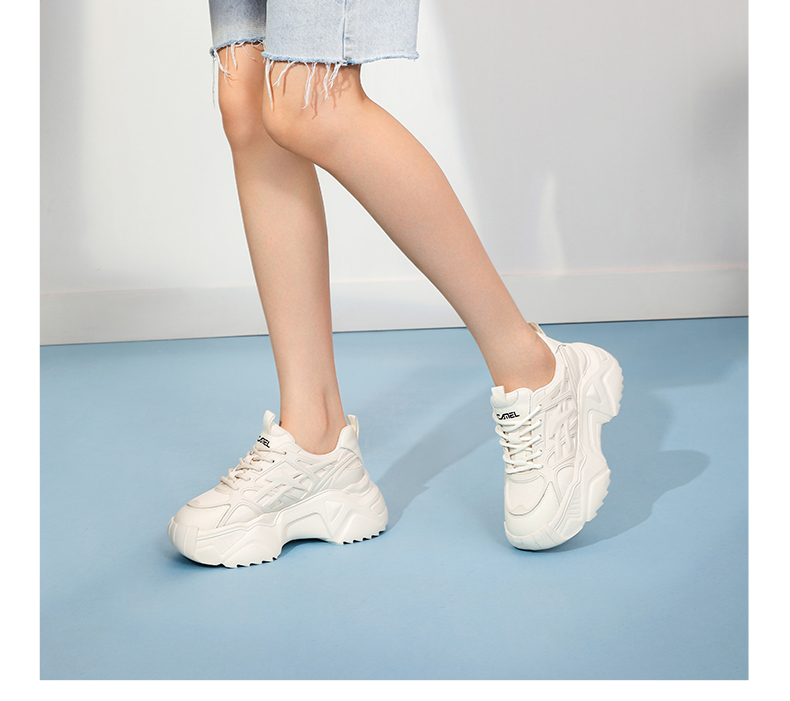 Giày thể thao chunky nữ CAMEL Giày sneaker A13289615 đế dày thoải mái cho nữ