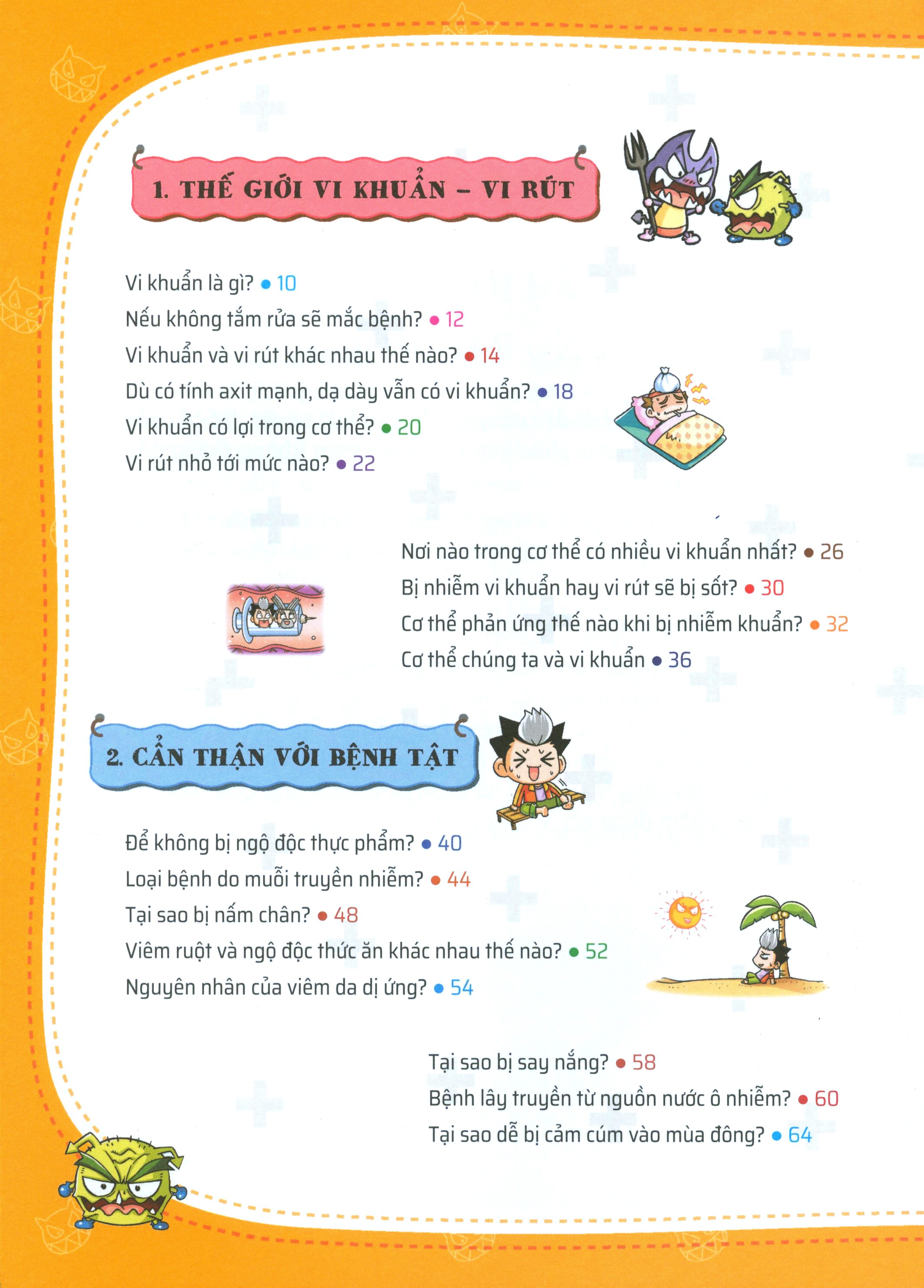 Sách Quiz! Khoa Học Kì Thú: Bệnh Tật Vi Khuẩn