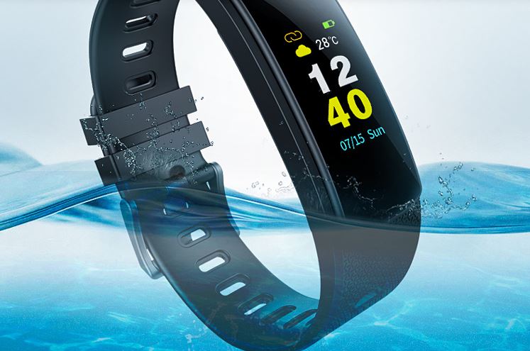 Vòng Tay Đo Nhịp Tim Thông Minh Chống Nước IWown i6PRO-C