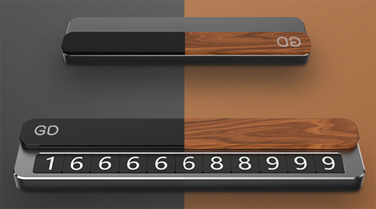 Bảng Số Điện Thoại Gắn Taplo Ô Tô Y-477