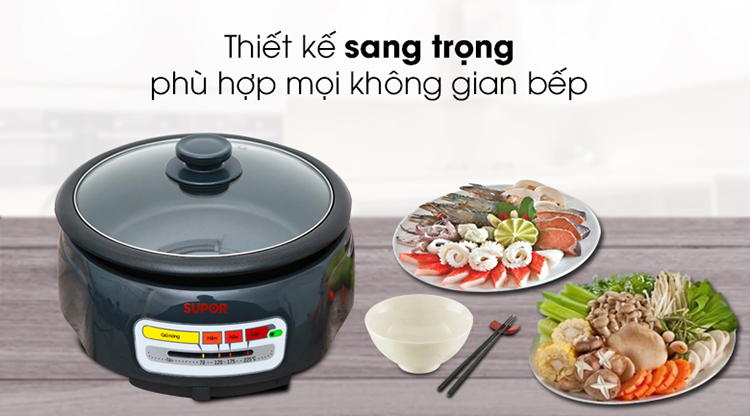 Nồi Lẩu Điện Supor HFK26EVN-130 (4.0 lít)