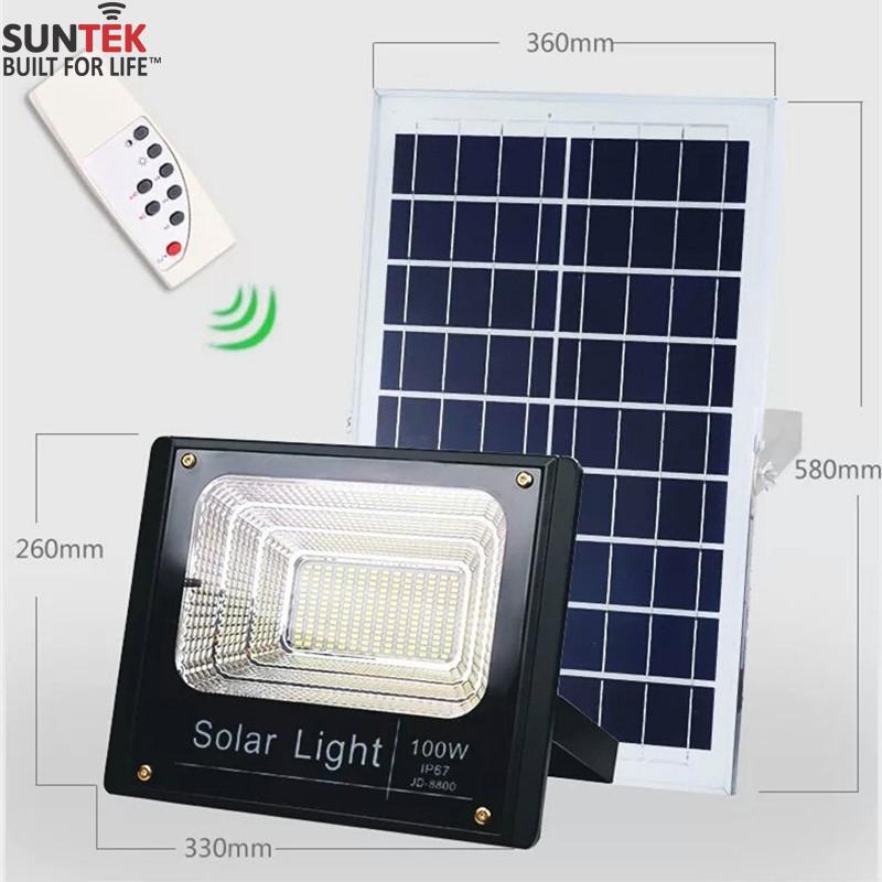 Đèn LED Năng Lượng Mặt Trời Suntek JD-8800