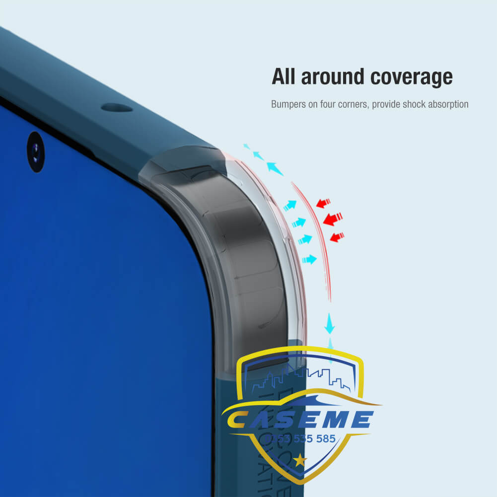 Ốp lưng dành cho Samsung S21 FE hàng chính hãng Nillkin dạng sần