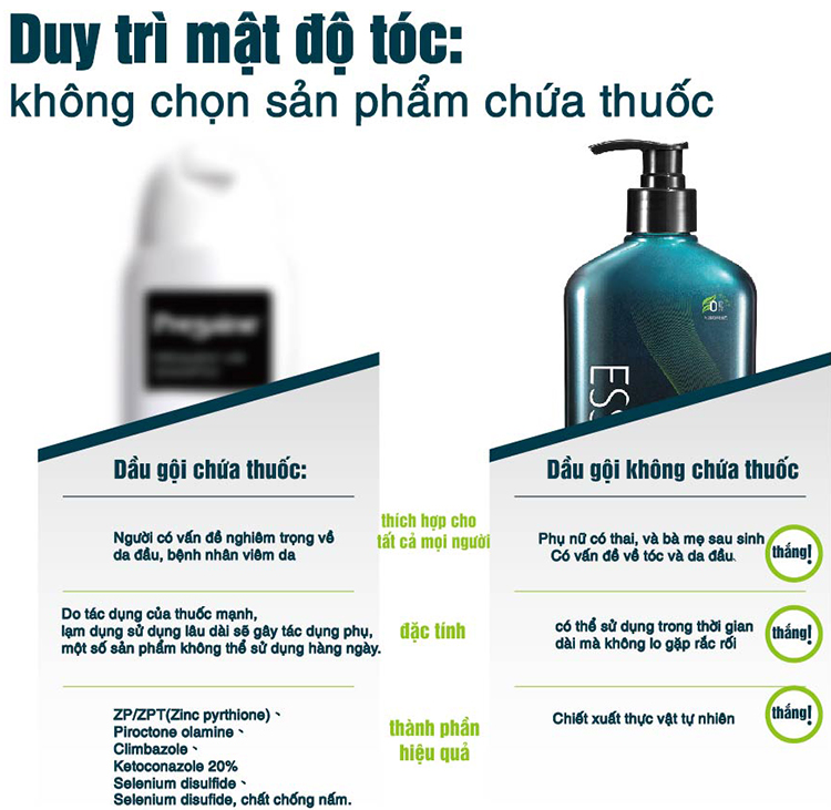 Dầu Gội Thảo Dược ESSEHAIR