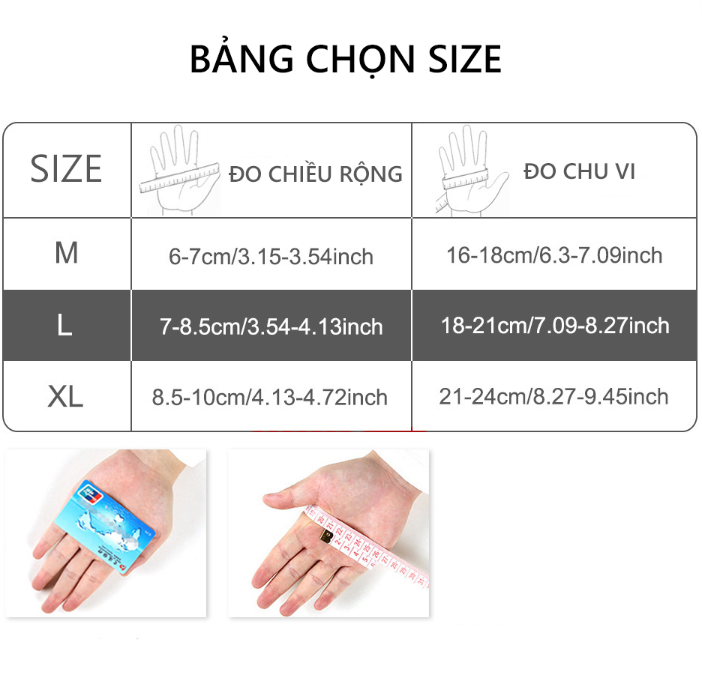 Bao Tay Gym, Găng Tay Lót Tập Gym VNSPORT VN8042 | Gym Gloves VNSPORT VN8042