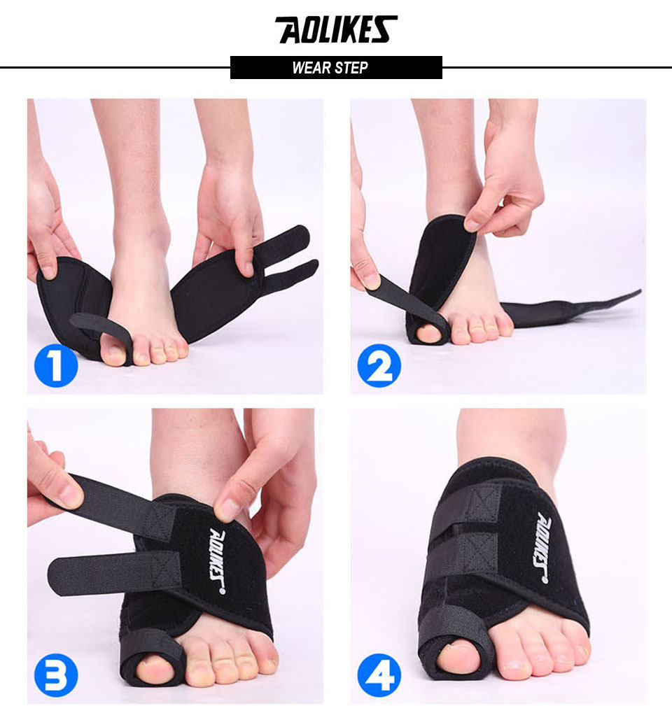 Đai Nẹp Nắn Ngón Chân Cái Correcting Belt Of Thumb AOLIKES YE-1051